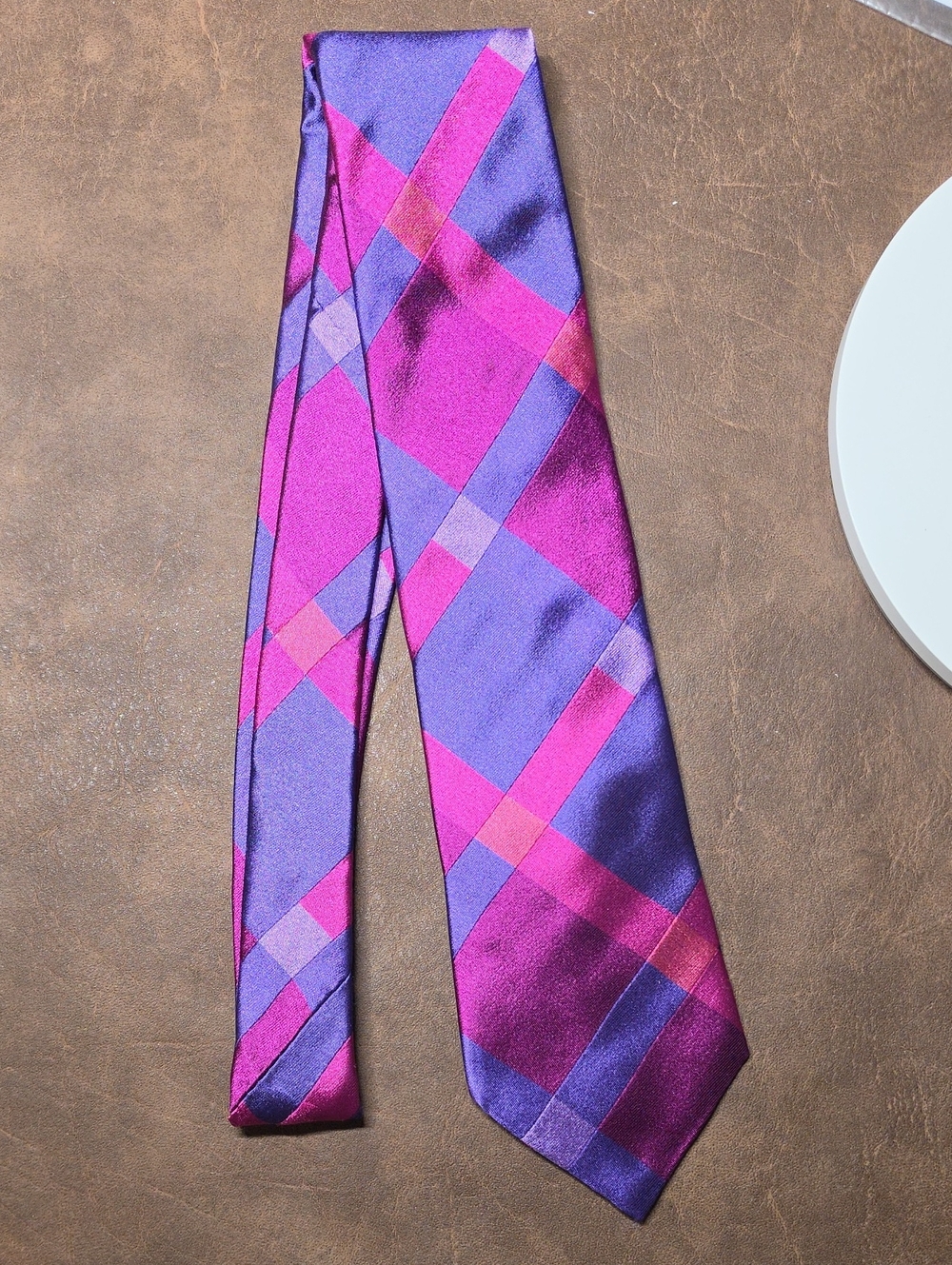 Ted Baker Purple Silk Tie